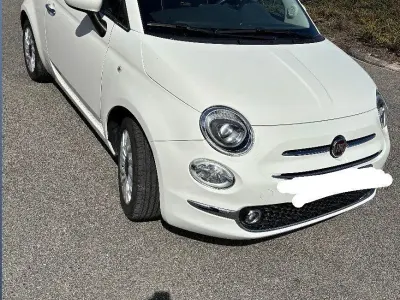 Second-hand Fiat 500 Lounge 69 CP (50 kW) 2016 Alb Hatchback