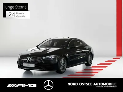 Gebraucht Mercedes CLA200 AMG 163 PS (119 kW) 2025 Kosmosschwarz metallic Coupé