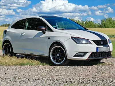 Gebraucht Seat Ibiza 86 PS (63 kW) 2015 Weiß Limousine