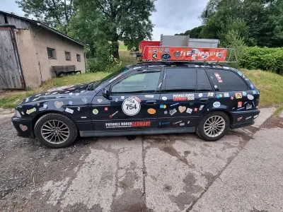 Gebraucht BMW 525 M Sport 192 PS (141 kW) 2000 Blau Kombi