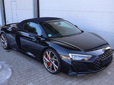 Schwarz Gebraucht 2023 Audi R8 Spyder Exclusive Cabrio | 187.000 € (Etwas zu teuer)