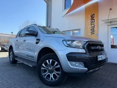 Brugt Ford Ranger Wildtrack 200 HK (147 kW) 2019 Sølv Pickup / Ladvogn