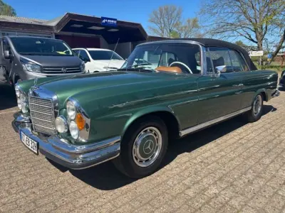 Brugt Mercedes 280 SE 160 HK (117 kW) 1971 Grøn Cabriolet
