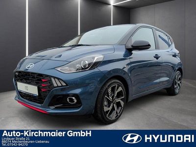 Neu Hyundai i10 N Line 90 PS (66 kW) 2025 Blau Kleinwagen