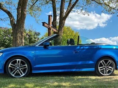 Gebraucht Audi A3 Cabriolet S-Line 150 PS (110 kW) 2019 Blau Cabrio