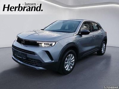 Gebraucht Opel Mokka-e Edition 100 kW (136 PS) 2022 Kontrast grau/quarz silber SUV