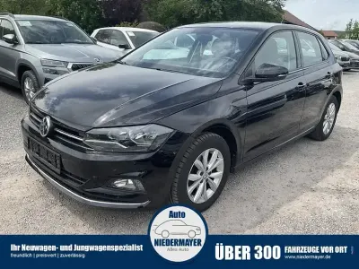 Gebraucht VW Polo Highline 116 PS (85 kW) 2019 Deep black perleffekt Kleinwagen