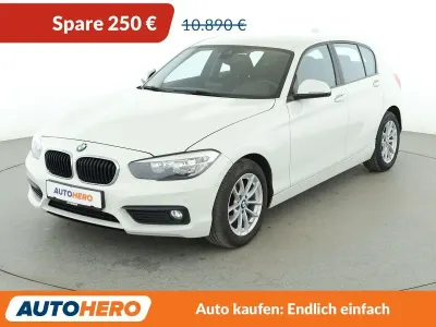 Gebraucht BMW 116 Advantage 109 PS (80 kW) 2016 Weiß Kleinwagen