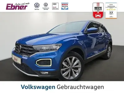 Begagnad VW T-Roc Style 110 HK (80 kW) 2021 Blå SUV