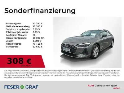 Gebraucht Audi A5 Business 204 PS (150 kW) 2025 Chronosgrau metallic Kombi