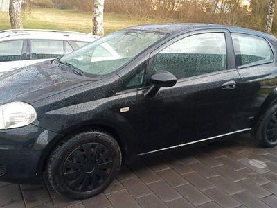 Gebraucht Fiat Grande Punto 77 PS (56 kW) 2008 Schwarz Kleinwagen