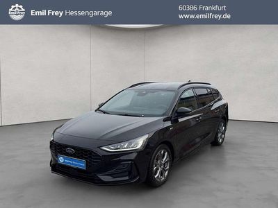 Gebraucht Ford Focus ST-Line X 125 PS (91 kW) 2023 Agate black metallic Kombi