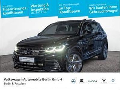 Gebraucht VW Tiguan R-line 245 PS (180 kW) 2022 Schwarz (deep black perleffekt) SUV