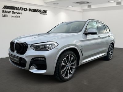 gebraucht BMW X3 20dA M SPORT +TEILLEDER+NAVI+HUD+LED+HIFI+AHK