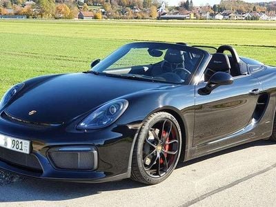 Gebraucht Porsche Boxster Spyder 375 PS (275 kW) 2016 Schwarz Cabrio