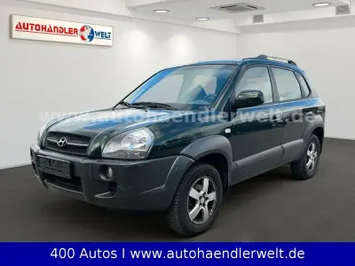 Gebraucht Hyundai Tucson GLS 141 PS (103 kW) 2007 Grün SUV
