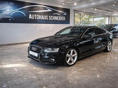 Gebraucht Audi A5 Sportback S-line plus 179 PS (131 kW) 2010 Schwarz Kleinwagen