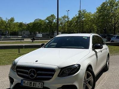 Gebraucht Mercedes E220 AMG line 194 PS (142 kW) 2017 Weiß Limousine