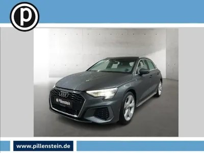Używany Audi A3 S-Line 150 KM (110 kW) 2023 Szary Sedan/Limuzyna