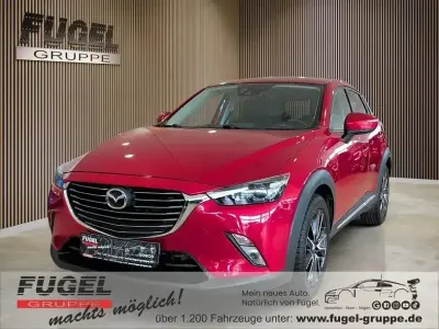 Gebraucht Mazda CX-3 Sports-Line 150 PS (110 kW) 2015 Rubinrot metallic SUV