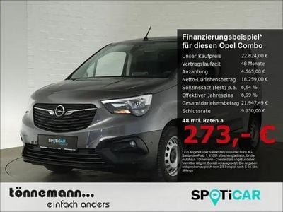 Begagnad Opel Combo Edition 131 HK (96 kW) 2024 Grå Minibuss
