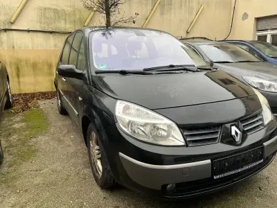 Gebraucht Renault Scénic Authentique 113 PS (83 kW) 2003 Schwarz Van / Kleinbus