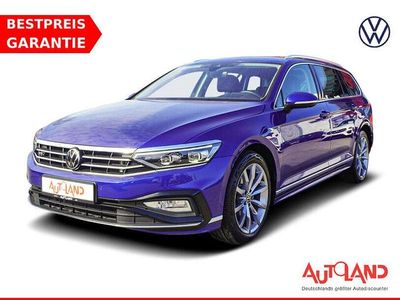 Usata VW Passat R-line 200 CV (147 kW) 2023 Blu Station wagon