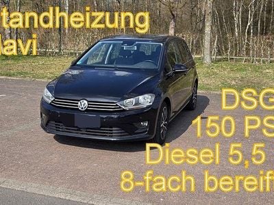 Gebraucht VW Golf Sportsvan Comfortline 150 PS (110 kW) 2015 Schwarz Van / Kleinbus