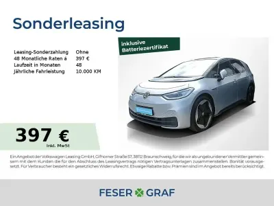 Gebraucht VW ID.3 Pro 150 kW (204 PS) 2024 Scale silver metallic schwarz Kleinwagen