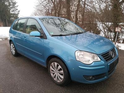 Gebraucht VW Polo Comfortline 75 PS (55 kW) 2008 Blau Kleinwagen