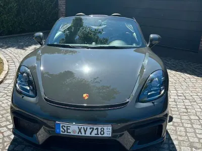 Gebraucht Porsche 718 Spyder 420 PS (308 kW) 2021 Grau Cabrio