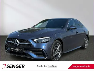 Gebraucht Mercedes C300e AMG 313 PS (230 kW) 2025 Lack sodalithblau Limousine