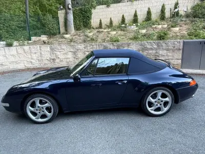 Usata Porsche 911 Carrera Cabriolet 286 CV (210 kW) 1998 Blu Cabrio