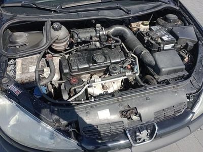 Gebraucht Peugeot 206 2002 Schwarz Kleinwagen