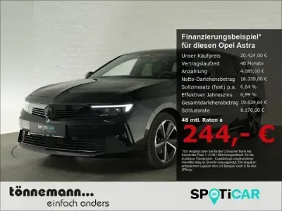 Gebraucht Opel Astra 131 PS (96 kW) 2024 Schwarz Kombi