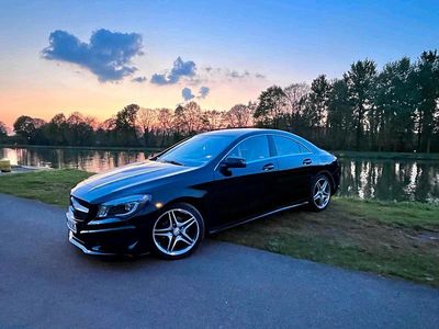 Usata Mercedes CLA180 AMG line 121 CV (88 kW) 2015 Nero Berlina