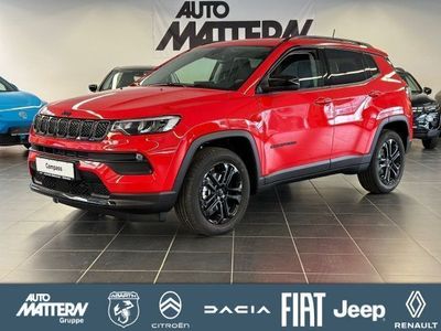 Gebraucht Jeep Compass Night Eagle 131 PS (96 kW) 2023 Rot SUV