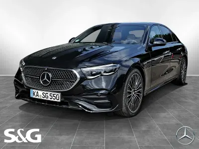 Gebraucht Mercedes E220 AMG 197 PS (144 kW) 2026 Metalliclack obsidianschwarz met Limousine
