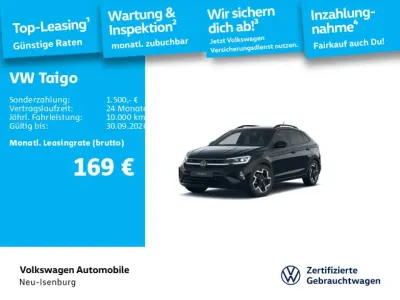 Gebraucht VW Taigo R-line 150 PS (110 kW) 2025 Schwarz SUV