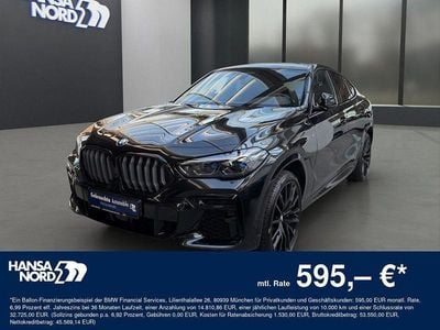 Usata BMW X6 M50 Performance 530 CV (389 kW) 2022 Nero SUV
