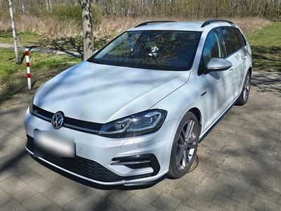 Gebraucht VW Golf VII R-line 150 PS (110 kW) 2018 Weiß Kombi