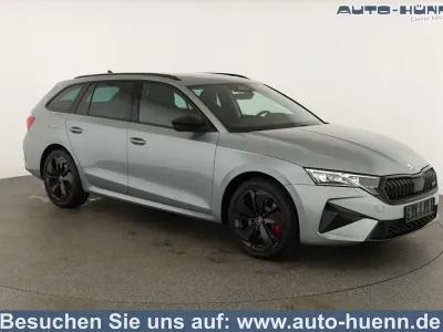 Neu Skoda Octavia RS 265 PS (194 kW) 2026 Smokey diamond silver metallic Kombi