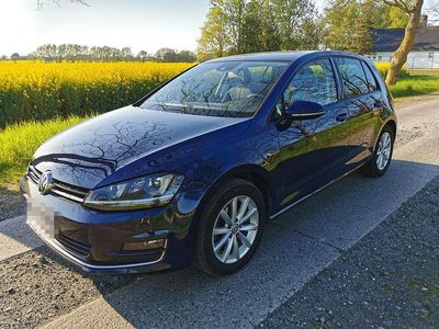 Gebraucht VW Golf VII LOUNGE 110 PS (80 kW) 2015 Blau Limousine
