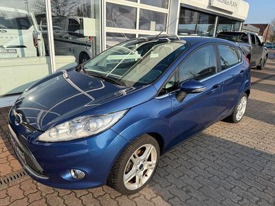 Gebraucht Ford Fiesta Ghia 97 PS (71 kW) 2009 Blau Limousine