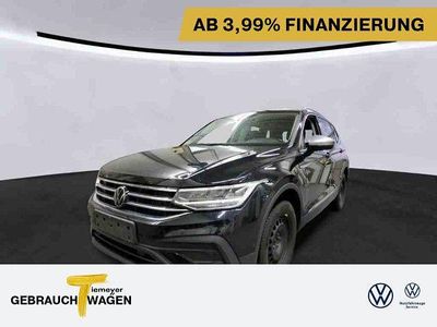 Gebraucht VW Tiguan Allspace Life 150 PS (110 kW) 2023 Schwarz SUV