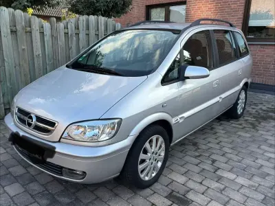 Gebraucht Opel Zafira Elegance 125 PS (91 kW) 2005 Silber Van / Kleinbus
