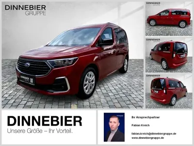 Neu Ford Tourneo Connect Titanium 122 PS (89 kW) 2026 Rot Van / Kleinbus