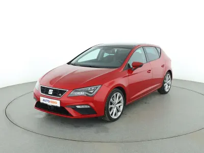 Używany Seat Leon FR 150 KM (110 kW) 2017 Czerwony Sedan/Limuzyna