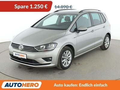 Gebraucht VW Golf Sportsvan LOUNGE 110 PS (80 kW) 2015 Silber Van / Kleinbus