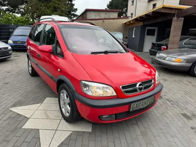 Gebraucht Opel Zafira Executive 125 PS (91 kW) 2002 Rot Van / Kleinbus